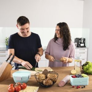 Бутилка за течности Xavax To Go, 1250 мл,пластмаса, лека, прозрачна