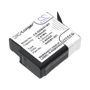 Батерия за камера GOPRO Hero 5; Hero 6; Hero 7; Hero 8   AHDBT-501  3,85V 1250mAh   LIIon Cameron Sino