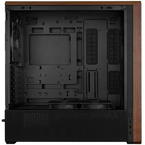 Кутия Lian-Li LANCOOL 217 Mid-Tower, Tempered Glass, Wood-Black