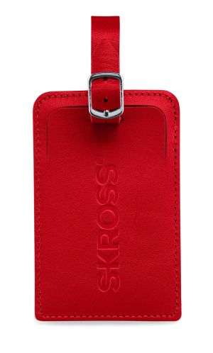 Етикет за багаж Skross Luggage Tags, Карта за контакт, Червен