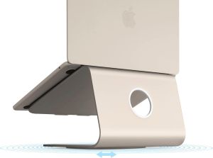 Laptop Stand Rain Design Rain Design mStand360 with Swivel Base - Starlight