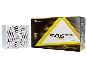 Power Supply SEASONIC FOCUS GX-750 White - 750W 80+ Gold, ATX 3.1, PCIe 5.1, Fully Modular
