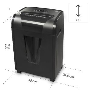 Hama "Premium M10+" Shredder, Security Level P5 T5 E4, 50549