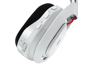 Logitech Astro A50 Lightspeed безжични слушалки с докинг станция, Бели