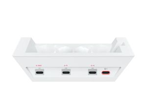 Logitech Astro A50 Lightspeed безжични слушалки с докинг станция, Бели