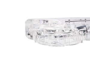 Адаптер приставка с вътрешна и външна резба Alphacool Eisdecke D5 Dual Acrylic Attachment 3x 1/4"