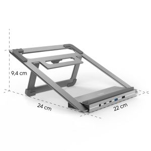 Hama "Connect2Office Stand" USB-C Docking Station