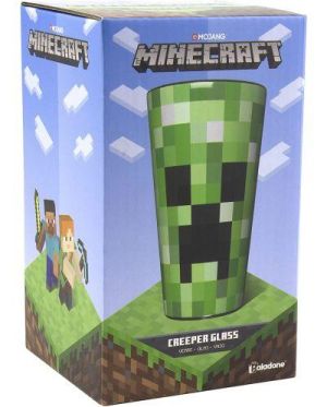 Чаша Paladone Minecraft Creeper Glass (400ml), PP6729MCFV2