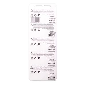 Бутонна батерия литиева CR2025 3V  5бр. в блистер /цена за 1 бр. батерия/  MAXELL