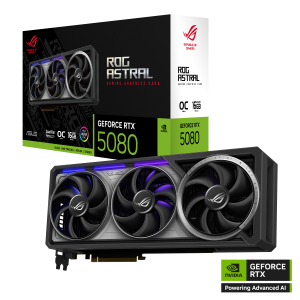 Видео карта ASUS ROG ASTRAL GeForce RTX 5080 OC 16GB GDDR7