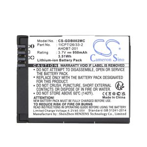 Батерия за камера GO PRO Hero 3; HERO 3 Plus  AHDBT-201  3,7V 950mAh LIIon Cameron Sino