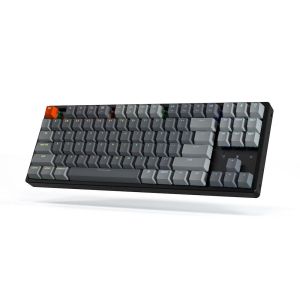 Геймърска Механична клавиатура Keychron K8 Aluminum TKL Gateron Blue Switch RGB LED Gateron Blue Switch ABS