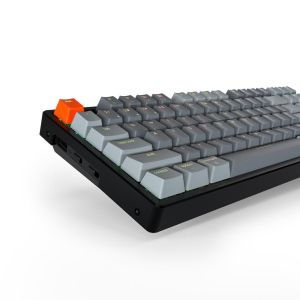 Геймърска Механична клавиатура Keychron K8 Aluminum TKL Gateron Blue Switch RGB LED Gateron Blue Switch ABS