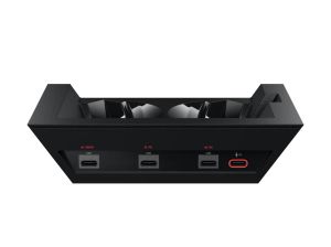 Logitech Astro A50 Lightspeed безжични слушалки с докинг станция, Черни