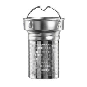 Стъклена бутилка Xavax To Go, 450 мл, Предпазен калъф, Цедка