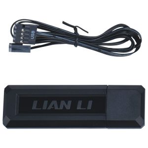 Triple Fan Pack Lian Li UNI FAN SL Wireless LCD ARGB PWM - 120 mm Black