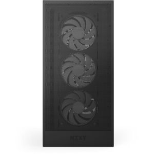 Case NZXT H5 Flow RGB 2024 Black, Mid-Tower