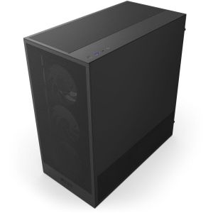 Case NZXT H5 Flow RGB 2024 Black, Mid-Tower
