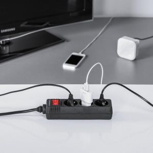 Разклонител HAMA 108835, 3гнезда, 108835