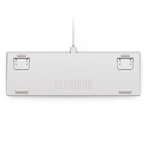 Gaming Mechanical keyboard Glorious GMMK 2 White Compact- Fox Switches US-Layout