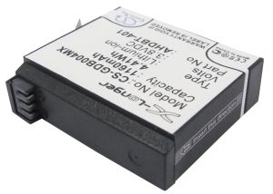 Батерия за камера GOPRO Hero 4; HERO 4 Plus  AHDBT-401  3,8V 1160mAh   LIIon Cameron Sino