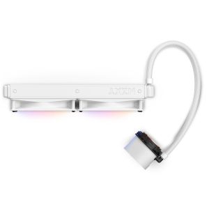 AIO Liquid Cooler NZXT Kraken 280 RGB White, LCD Display