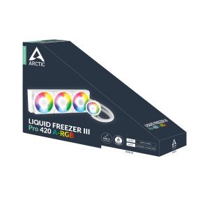 CPU Cooler Arctic Liquid Freezer III Pro 420 A-RGB - White