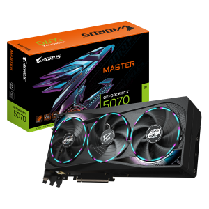 Graphic card GIGABYTE AORUS RTX 5070 MASTER 12GB GDDR7