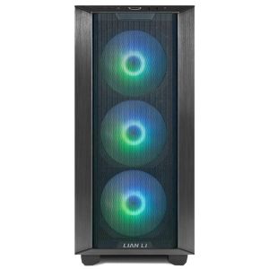 Кутия Lian-Li LANCOOL III RGB Mid-Tower, Tempered Glass, Черна