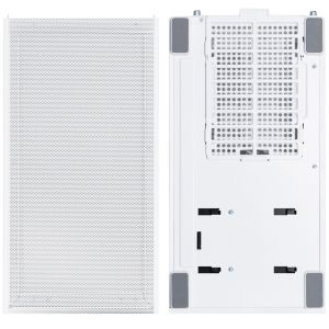 Кутия Lian-Li SUP01W Mid-Tower, Tempered Glass, Бяло