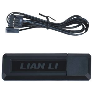 Вентилатори 3бр Lian Li UNI FAN SL Wireless ARGB PWM - 120 mm Черен + Контролер