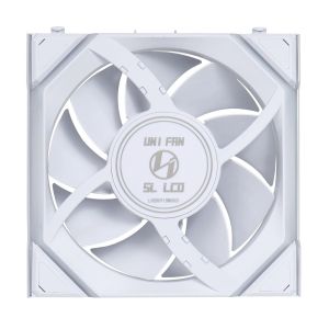 Вентилатори 3бр Lian Li UNI FAN SL Wireless LCD ARGB PWM - 120 mm Бели