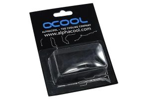 Alphacool 13/10 compression fitting 45° revolvable G1/4, Deep Black