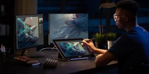 HUION  /Хюйън/ Графичен дисплей таблет Kamvas Pro 16 4K GT1562