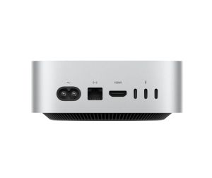 Настолен компютър Apple Mac mini: Apple M4 chip with 10-core CPU and 10-core GPU, 16GB, 256GB SSD
