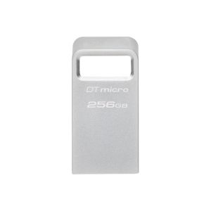 USB памет KINGSTON DataTraveler Micro, 256GB,USB-A 3.2 Gen 1, Сребрист