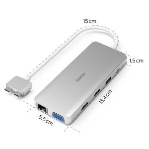 USB-C Hub, "Connect2Mac", за Apple MacBook Air & Pro, 12 порта, 200133