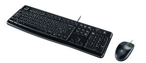 Keyboard and mouse Logitech MK120, Black