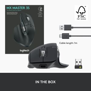 Wireless Laser mouse LOGITECH MX Master 3S
