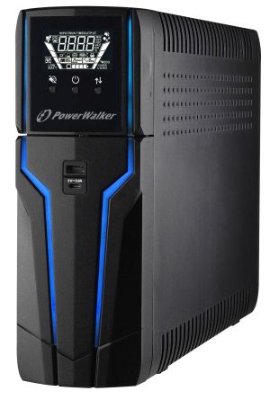 UPS POWERWALKER VI1000GXB for professional gaming, 1000VA, Line Interactive