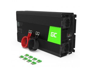 Inverter GREEN CELL 24V/1500W Pure sine wave