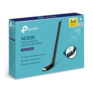 Wireless Adapter TP-LINK Archer T2U PLUS, AC600, Dual band, USB, externel antenna 5 dBi