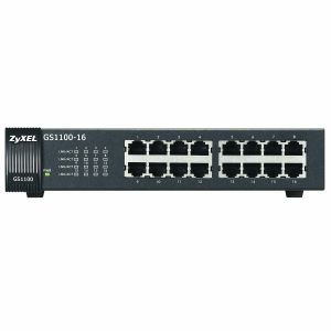 Switch ZYXEL GS1100-16, 16 ports, Gigabit, Rack-mount
