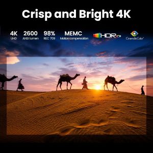Проектор за домашно кино BenQ GP520 - 4K UHD(3840x2160) 2600 ANSI Lumens