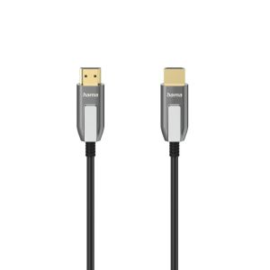 Оптичен активен кабел HAMA Ultra High Speed HDMI - HDMI, 8K, 10.0 м, сертифициран