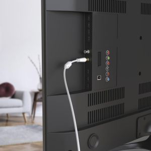 HAMA Коаксиален антенен кабел SAT, F-Plug - F-Plug, 1,5 m, 100 dB, 205251