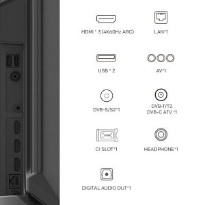 Телевизор METZ 50MQE7600Z, 50"(126 см), QLED+,Anti-Glare Google TV, 4K/UHD, 60Hz