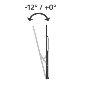 Hama TV Wall Bracket, Tilt, 254 cm (100") up to 75 kg, 220818