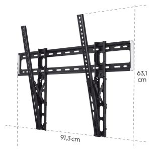 Hama TV Wall Bracket, Tilt, 254 cm (100") up to 75 kg, 220818
