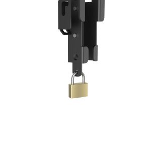 Hama TV Wall Bracket, Rigid, Theft Protection, 165 cm (65") up to 50 kg